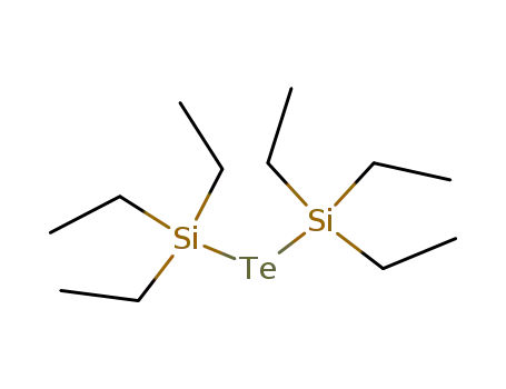 Molecular Structure of 14846-56-1 (bis-(triethyl silyl) tellane)