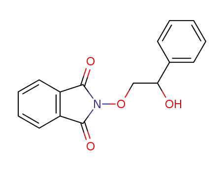 Molecular Structure of 125349-03-3 (2-(2-hydroxy-2-phenylethoxy)-2,3-dihydro-1H-isoindoline-1,3-dione)