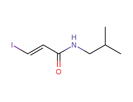 2-Propenamide, 3-iodo-N-(2-methylpropyl)-, (E)-