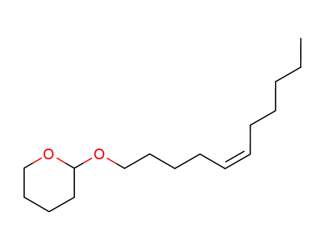 Molecular Structure of 100586-32-1 (1-(tetrahydropyranyl-2-oxy)-undec-5(Z)-ene)