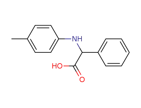 Molecular Structure of 60561-72-0 ([(4-methylphenyl)amino](phenyl)acetic acid)