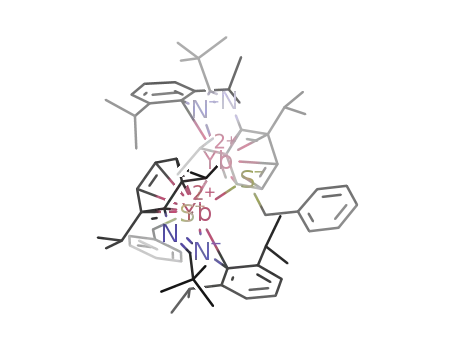 [{tBuC(NC<sub>6</sub>H<sub>3</sub>-2,6-iPr<sub>2</sub>)<sub>2</sub>}Yb(μ-SCH<sub>2</sub>Ph)]<sub>2</sub>