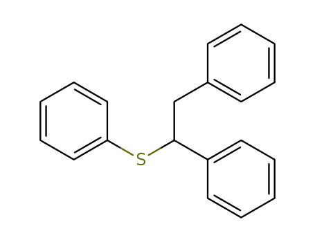 Benzene, 1,1'-[1-(phenylthio)-1,2-ethanediyl]bis-