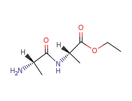 Molecular Structure of 7390-15-0 (L-Alanine, L-alanyl-, ethyl ester)