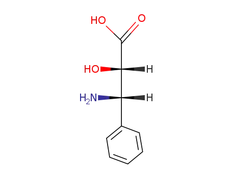 Molecular Structure of 55325-53-6 ((2R,3S)-3-Phenylisoserine)