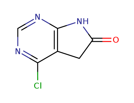 4-Chloro-5,7-dihydro-6H-pyrrolo[2,3-d]pyrimidin-6-one