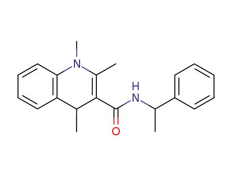 3-(N-α-methylbenzyl)carbamoyl-1,2,4-trimethyl-1,4-dihydroquinoline