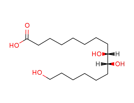 Molecular Structure of 17941-34-3 (ALEURITIC ACID)