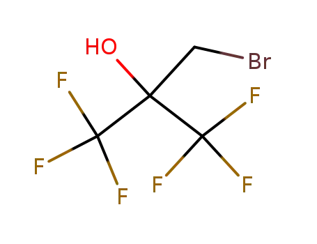 Molecular Structure of 503169-76-4 (2-(BROMOMETHYL)HEXAFLUOROPROPAN-2-OL)