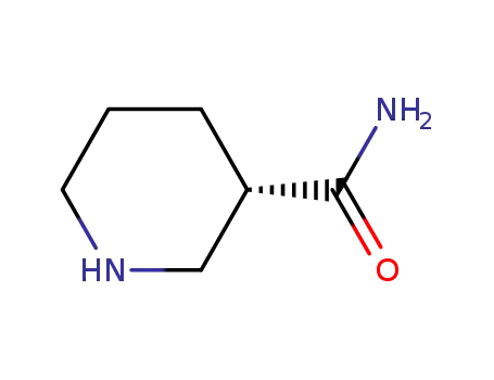 Molecular Structure of 88495-55-0 ((3S)-3-Piperidinecarboxamide)