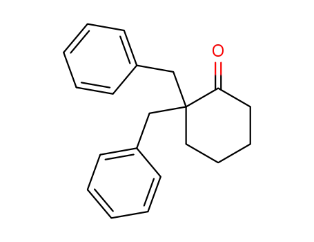 Cyclohexanone, 2,2-bis(phenylmethyl)-