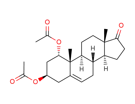 1α,3α-diacetoxyandrost-5-ene-17-one