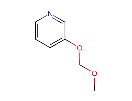 Molecular Structure of 81245-25-2 (Pyridine, 3-(methoxymethoxy)-)
