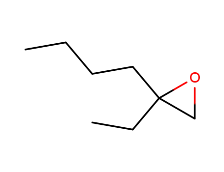 Molecular Structure of 1436-35-7 (Oxirane, 2-butyl-2-ethyl-)