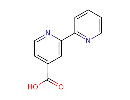 Molecular Structure of 1748-89-6 (2,2'-bipyridine-4-carboxylic acid)