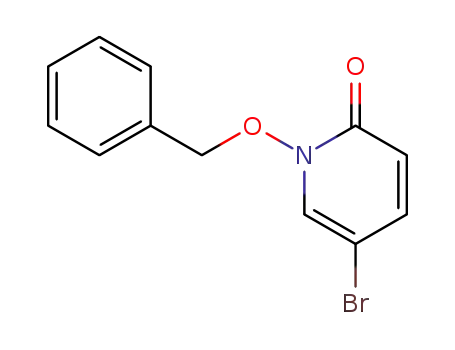 Molecular Structure of 122256-50-2 (1-benzyloxy-5-bromo-2-pyridone)
