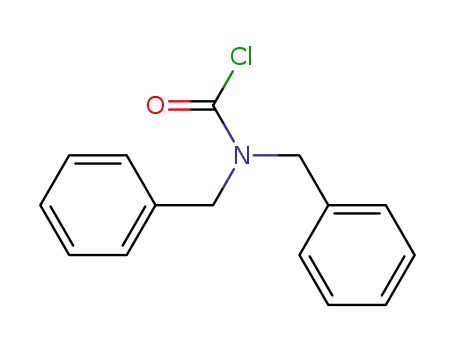 Molecular Structure of 25370-09-6 (Carbamic chloride, bis(phenylmethyl)-)