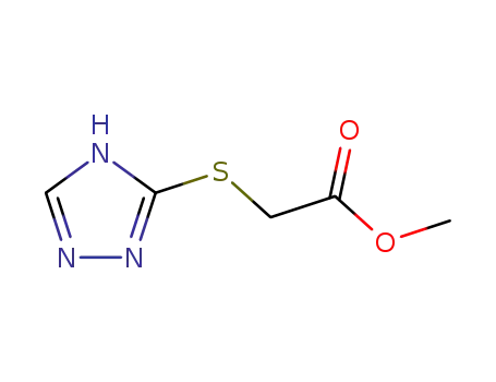 Methyl 2-((1H-1,2,4-triazol-5-yl)thio)acetate