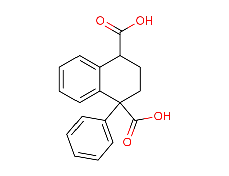 1-phenyl-1,2,3,4-tetrahydro-naphthalene-1,4-dicarboxylic acid