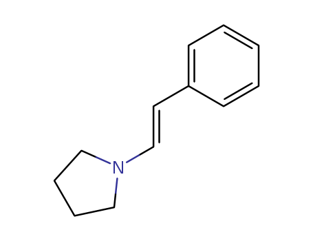 Pyrrolidine, 1-(2-phenylethenyl)-