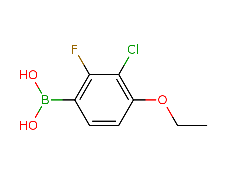 2-fluoro-3-chloro-4-ethoxy-boronic acid