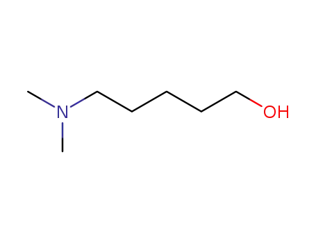 Molecular Structure of 27384-58-3 (5-(dimethylamino)pentan-1-ol)