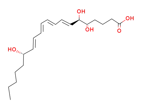 (7E,9E,11E,13E)-(5S,6R,15S)-5,6,15-Trihydroxy-icosa-7,9,11,13-tetraenoic acid