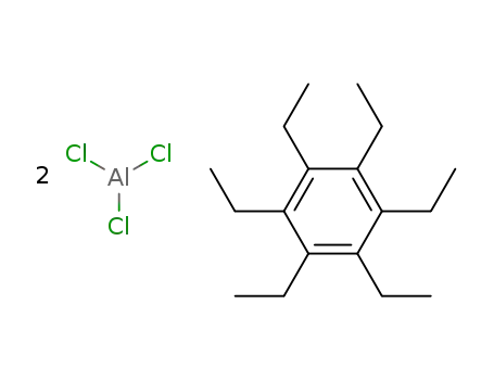 hexaethyl-benzene; compound with aluminium trichloride
