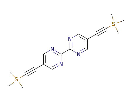5,5'-di(trimethylsilylethynyl)-2,2'-bipyrimidine