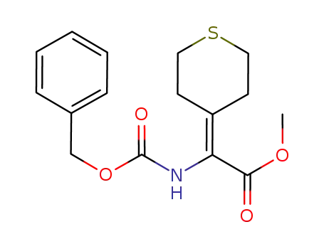 메틸 2- (Cbz-aMino) -2- (테트라 하이드로 티오 피란 -4- 일리 덴) 아세테이트