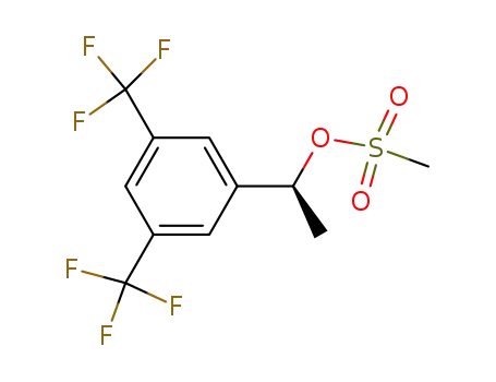 methanesulfonic acid (S)-1-(3,5-bis(trifluoromethyl)phenyl)ethyl ester