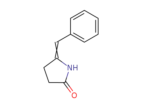 Molecular Structure of 67088-99-7 (2-Pyrrolidinone, 5-(phenylmethylene)-)