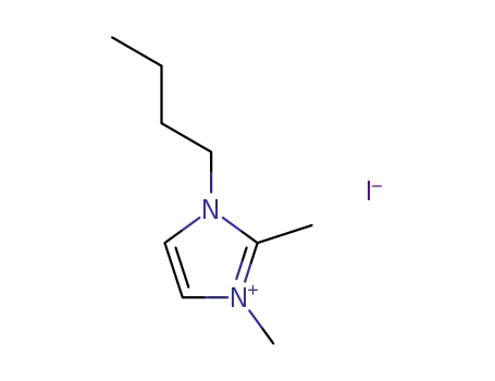 Molecular Structure of 108203-70-9 (1-BUTYL-2,3-DIMETHYLIMIDAZOLIUM IODIDE)