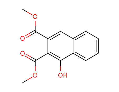 2,3-Naphthalenedicarboxylic acid, 1-hydroxy-, dimethyl ester