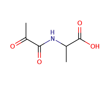 Molecular Structure of 2392-63-4 (L-Alanine, N-(1,2-dioxopropyl)-)