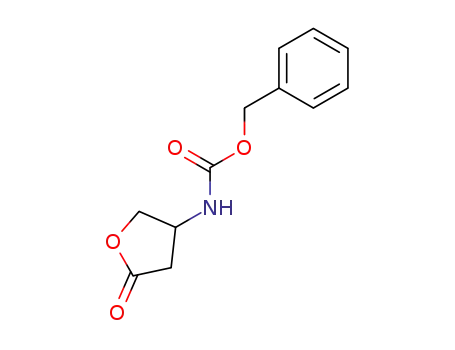 카르밤산, (테트라하이드로-5-옥소-3-푸라닐)-, 페닐메틸 에스테르(9CI)