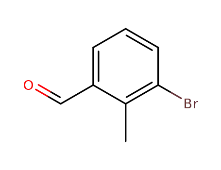 Molecular Structure of 83647-40-9 (3- BROMO-2-METHYL- BENZALDEHYDE)