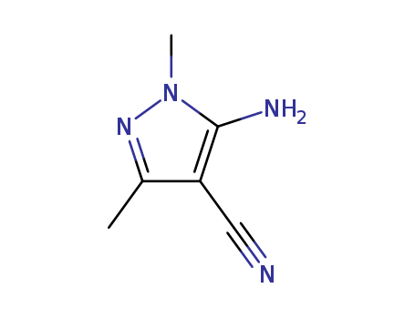 1H-Pyrazole-4-carbonitrile,5-amino-1,3-dimethyl- cas  54820-92-7