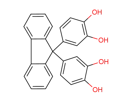 Molecular Structure of 351521-78-3 (9,9,- Bis(3,4-dihydroxyphenyl)fluorene)