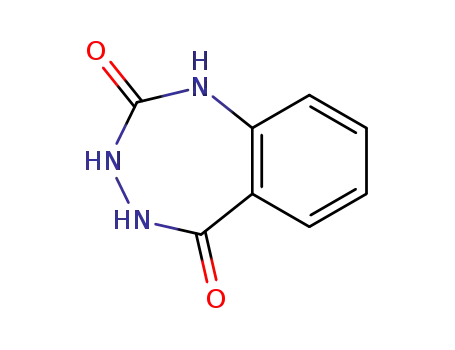 Molecular Structure of 18852-14-7 (3,4-dihydro-1H-1,3,4-benzotriazepine-2,5-dione)