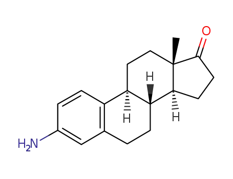 Molecular Structure of 18119-98-7 ((8R,9S,13S,14S)-3-AMINO-13-METHYL-6,7,8,9,11,12,13,14,15,16-DECAHYDRO-CYCLOPENTA[A]PHENANTHREN-17-ONE)