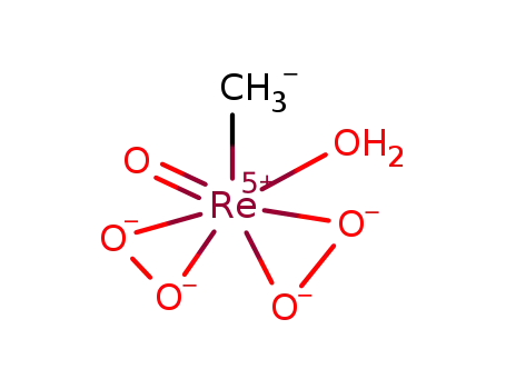 Molecular Structure of 152385-10-9 (methy(oxo)bis(η(2)-peroxo)rhenium(VII))