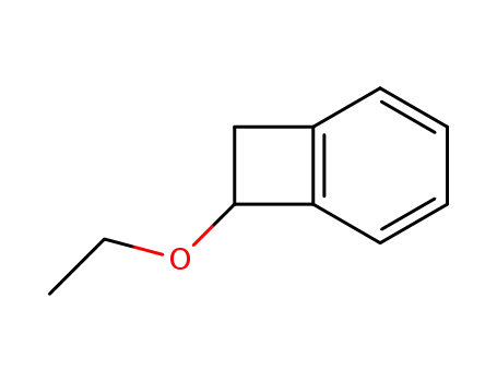 Molecular Structure of 3718-75-0 (7-ethoxybicyclo[4.2.0]octa-1,3,5-triene)