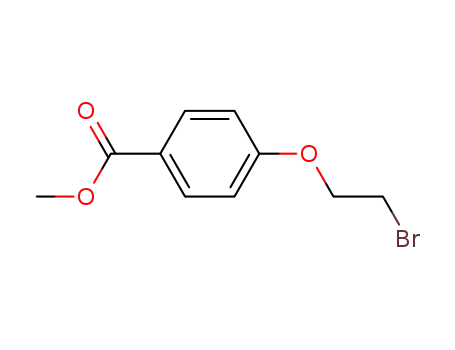 Molecular Structure of 56850-91-0 (METHYL 4-(2-BROMOETHOXY)BENZENECARBOXYLATE)