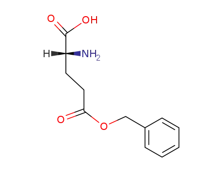 Molecular Structure of 2578-33-8 (H-D-GLU(OBZL)-OH)