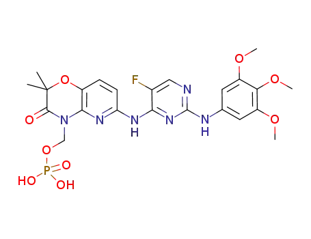 Molecular Structure of 901119-35-5 (Fostamatinib)