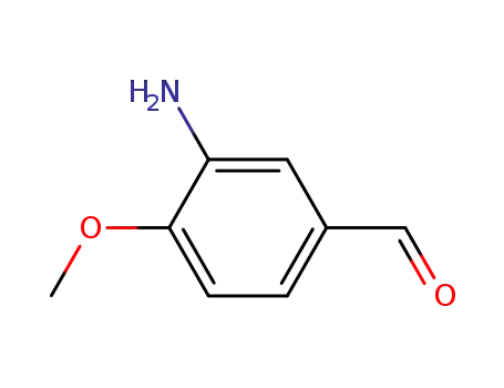 Molecular Structure of 351003-10-6 (3-AMINO-4-METHOXY-BENZALDEHYDE)