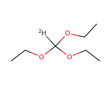 Molecular Structure of 26387-53-1 (Triethyl Orthoformate-d1)