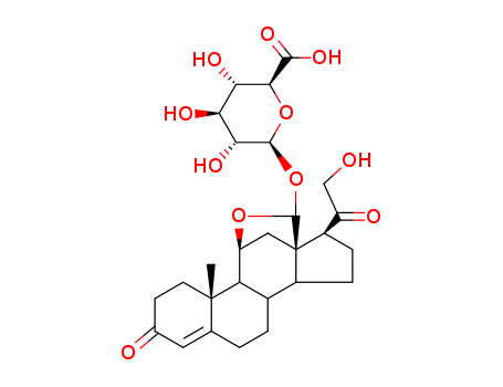 b-D-Glucopyranosiduronic acid, (11b)-11,18-epoxy-21-hydroxy-3,20-dioxopregn-4-en-18-yl