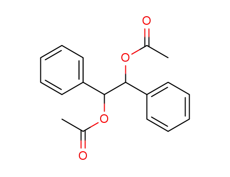 2-(acetyloxy)-1,2-diphenylethyl acetate